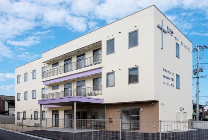 在宅サポートセンター ミッションハウスの全景