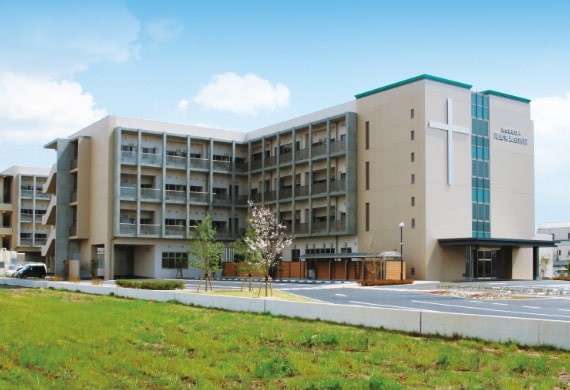 岡山博愛会病院全景